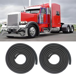 Sathem Front Door Weatherstrip Seal for 1986-2007 Peterbilt 377 359 379 330 360 370 380,Rubber Door Weatherstrip On-Body Replacement,2 Pack
