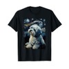 Havanese Dog Starry Night T-Shirt