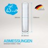 Tuuters.de Vase Insert 6 Pieces, Test Tube Vase, Ideal for