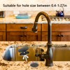 2 Inch Kitchen Sink Hole Cover,Faucet Hole Cover Stainless Steel