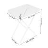 Acrylic Folding Table,Accent Desk Table,Modern Clear Acrylic Furniture,Side Table for