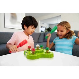 Mattel Games, WHAC A Mole, Juego de Mesa para niños, de 1 o 2 Jugadores Jugadores