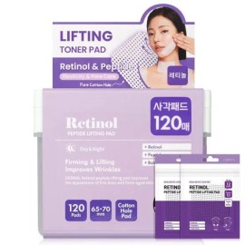 Toner Pads Portable Sheets 120 for Korean skincare routines, facial moisture and skin prep pads, Beauty and Personal Care, routine product