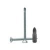 Pack of 50 DIN 7504 P Galvanised Steel 4.8 x