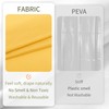 ALYVIA SPRING Yellow Shower Curtain or Liner with 3 Magnets