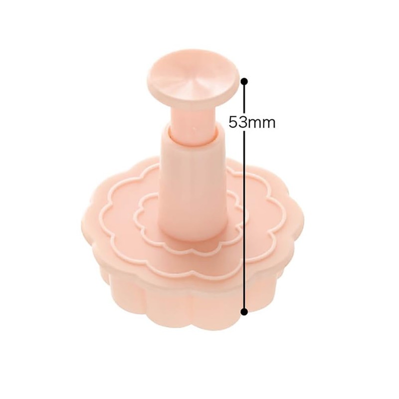 Heads JAR-CKM1 Cookie Mold Set, 6 Pieces, Jardin de Fleurs