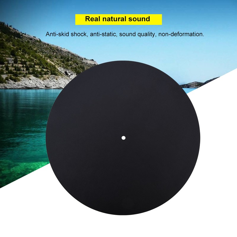 Anti static Vinyl Turntable Record Pad Antistatic Flat Soft Genuine