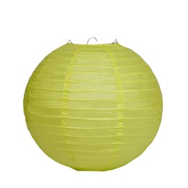 Matissa 10"(25CM) Pack of 6 Paper Lantern Wedding Party Decoration Craft Lamp Shade (Spring Green)
