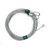 Garage Door Cables for Torsion Spring Doors, Door Height: 10',