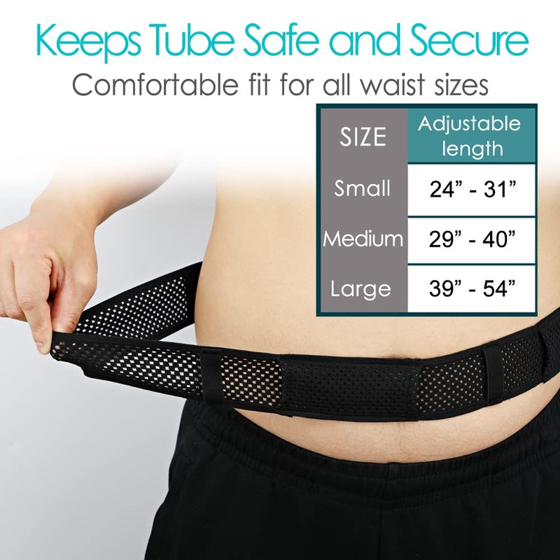 Mesh Breathable PD Belt Peritoneal Dialysis Catheter Accessories Supplies Soft
