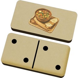 Azeeda 'Vegetable Stew with Sourdough Toast' Domino Set & Box (DM00048113)