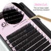 Oreola Easy Fan Volume Eyelash Extensions 15-20mm Self-Fanning D Curl
