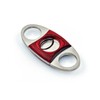 ShowJade Guillotine Cigar Cutter Rose Wood Stainless Double Blade Steel