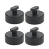 4PCS Jack Point Support Pad Pucks Rubber Larger Static Friction