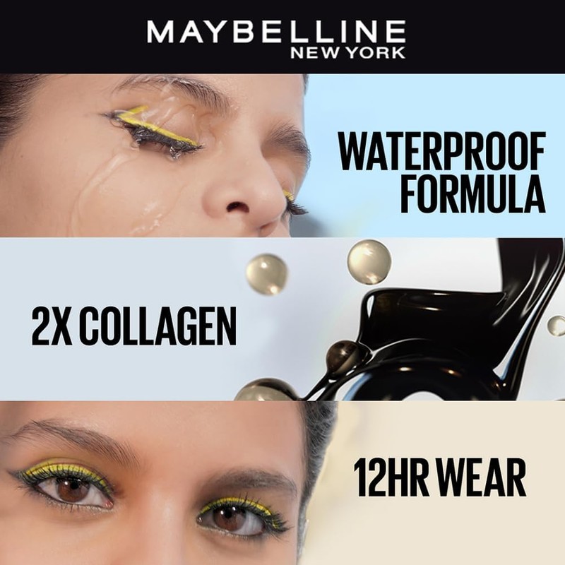 Maybelline Volume Express Colossal Mascara A Prueba de Agua, color