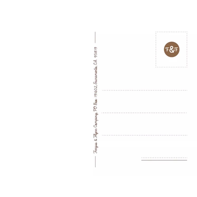 Fruit Postcard: Vintage Repro Print - Beautiful Red Grapes, Napa