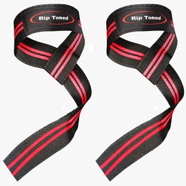 Rip Toned Performance Wrist Straps For Weightlifting - 23" Weight Lifting Straps for Men, Women (Padded) - Cotton Gym Wrist Wraps for Deadlift, Strength Training, Powerlifting, Bodybuilding