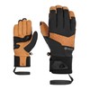Ziener Unisex GORNER Outdoor Ski Touring Gloves, Breathable, Functional, Tan,
