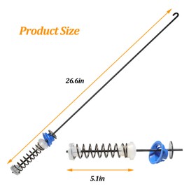 SanilParts W10189077 Washer Suspension Rod Kit compatible with Whirlpool, Kenmore replaces 280144, 8564009, 8566146, W10820048VP