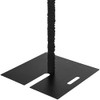 1 Pc, 10Ft Spandex Upright Pole Cover - Black For