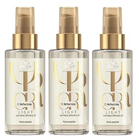 3 x Wella Professionals Oil Reflections Light Oil 100 ml
