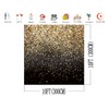 AIIKES 10x10FT Golden Bokeh Photography Backdrop Black and Gold Glitter