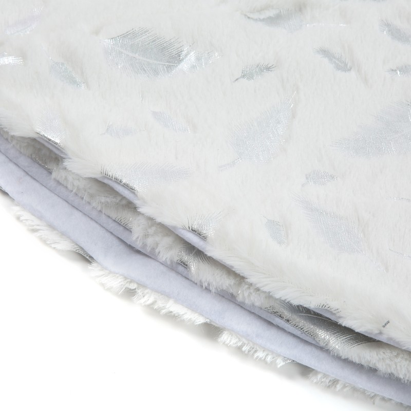 Christmas Tree Skirt Multi Purpose Elegant Appearance Soft Comfortable Xmas