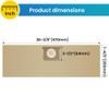 12 Pack DXVA25-4040 Shop Vac Bags for DEWALT 4 Gallon