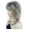 Wiginway Long Shaggy Layered Hair Natural Straight Wavy Shags Wig