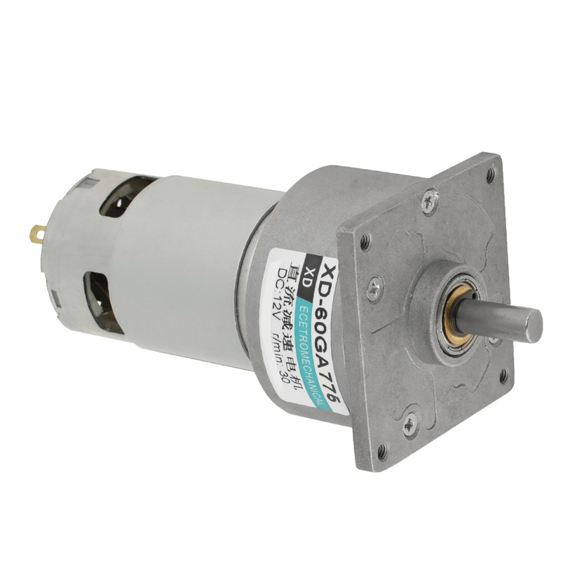 35W Micro DC Metal Gear Motor Speed Adjustable CW/CCW (