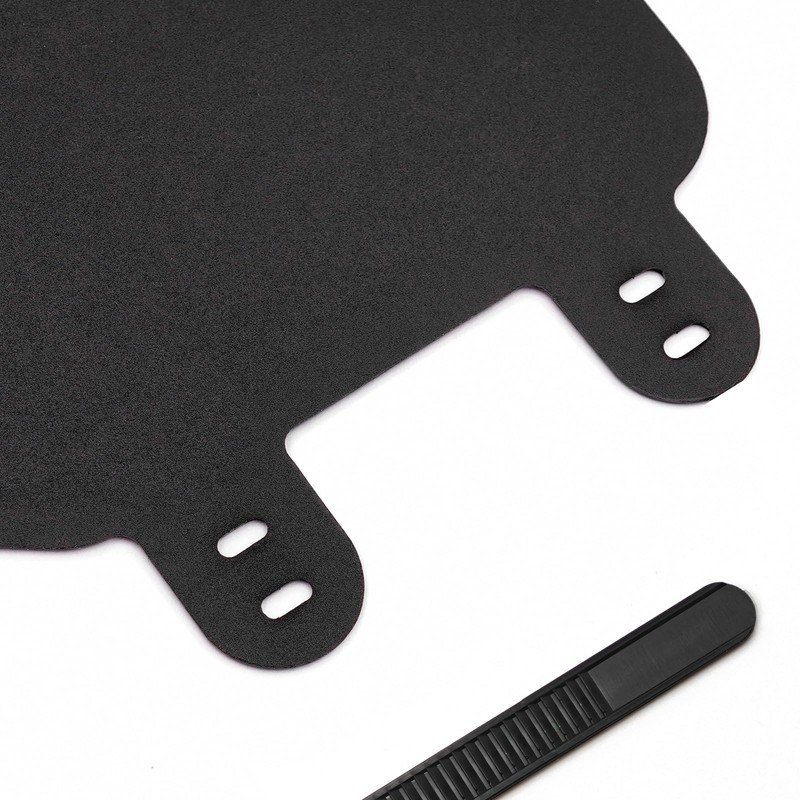 Motorcycle Front Number Plate,Durable ABS Plastic Front License Plate for