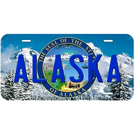 Alaska TAG02 Novelty Car Auto License Plate