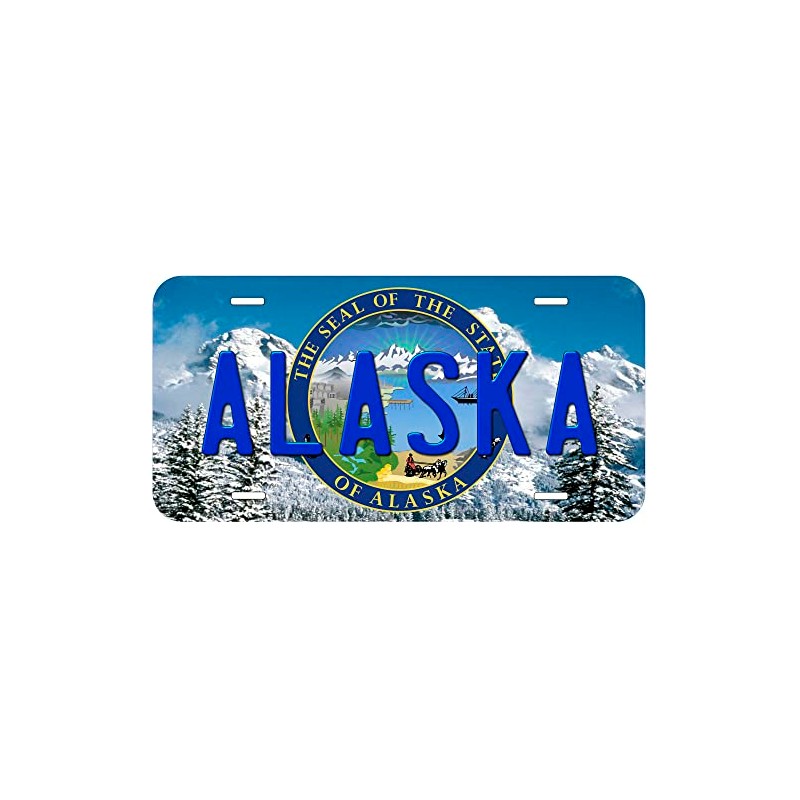 Alaska TAG02 Novelty Car Auto License Plate