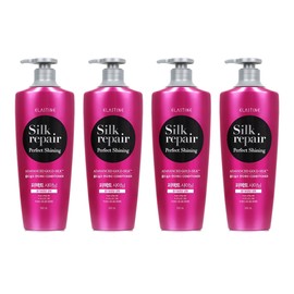 Elastin Perfect Shining Gold Silk Conditioner Silk Repair, 550ml, 4 pieces / 엘라스틴 퍼펙트 샤이닝 골드실크 컨디셔너 실크리페어, 550ml, 4개