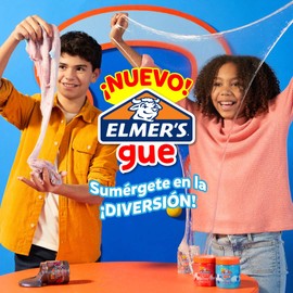 Elmer's Gue Pre Made Slime, Glassy Clear Slime, ideal para mezclar en complementos, 1 unidad