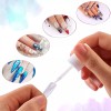 Veraly 2pzs Pegamento Tips Uñas Postizas Uñas Press On Transparente