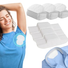 BSITSSS Pack of 60 Underarm Pads and Collar Protection, Armpit Sweat Pads for Men and Women, Anti Sweat Pads, Invisible, Comfortable, Sweat Pads, Perfect Fit, Absorbing Against Sweat Stains
