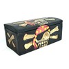 WorldBazzar Hand Carved Beautifully Detailed Treasure Box Chest Pirate with