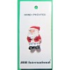 (1) JHB 1 1/4" SANTA PLASTIC SHANK NOVELTY CHRISTMAS BUTTON