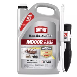 Ortho Home Defense Max Indoor Insect Barrier, Extended Reach Comfort Wand, 1 gal