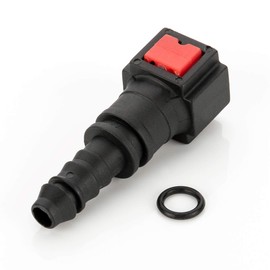 Fuel Line Quick Release Connector Hose Coupling 6.3 x 8 mm Pack of 5