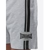 Lonsdale ARDCHARNICH Men's Shorts Regular Fit, Marl Grey/Black, XXL