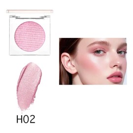 Iluminador Facial 2 En 1 Rubor Glow Natural Larga Duración