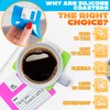 6 Pcs Silicone Floppy Disk Coaster - 6 Bright Colors