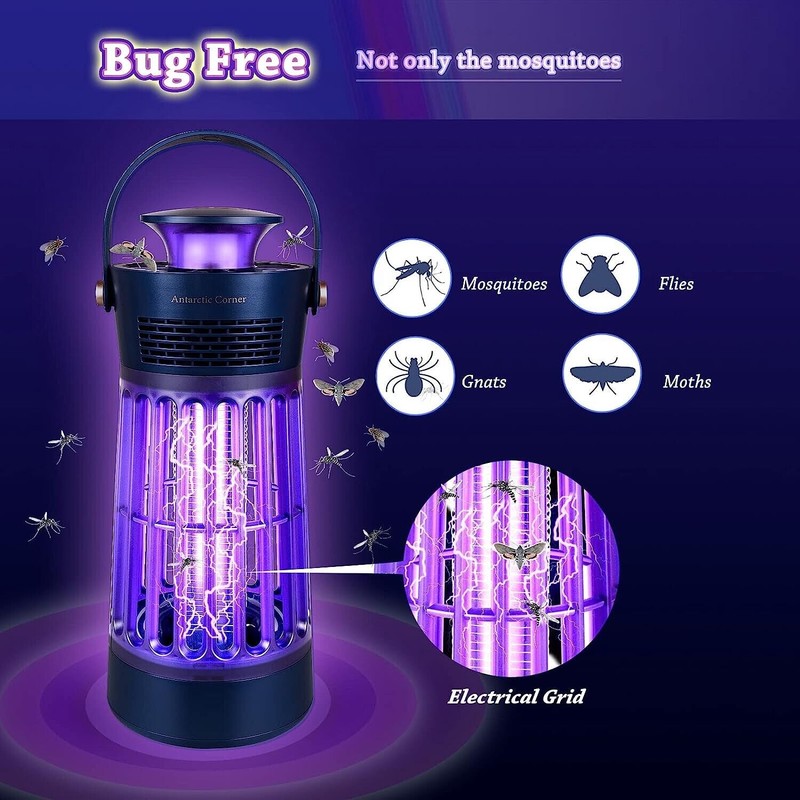 Antarctic Corner Bug Zapper Indoor Insect Trap Fly Gnat Mosquito