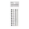 Darice Stickers, Black/Gray