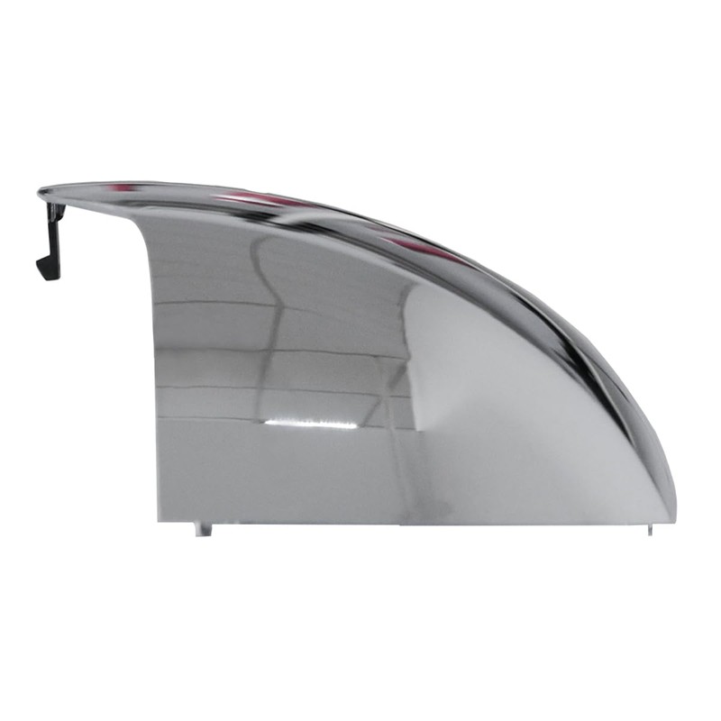 YUANJUFITT Chrome Hood Mirror Cover for Kenworth T680 Peterbilt 579