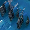 Daiwa NZON RIG CASE BLUE BLACK 12in NZRC-BB12