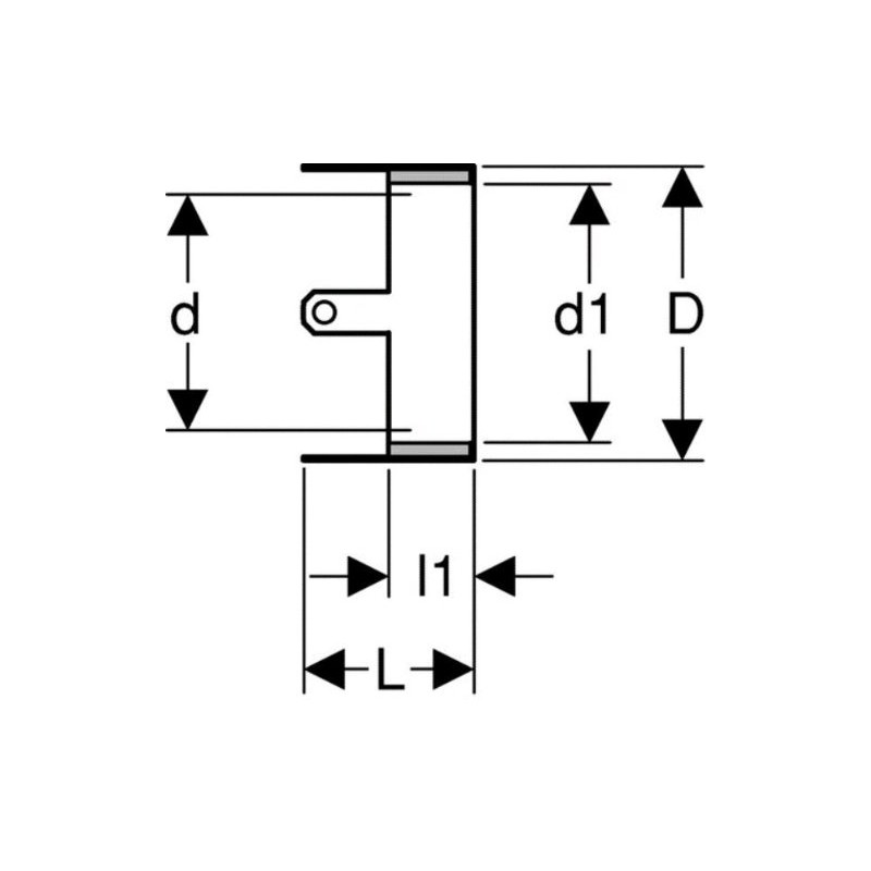 Geberit 348203001 Pipe Seal 90 DB20 Plus DN 100