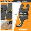 AMZWEI 6PCS Hook Knife Oscillating Multi Tool Blade, Triped-Edge Push